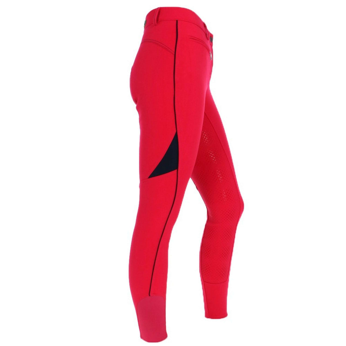 HKM Pro Team Pantalon d'Équitation Neon Sports 3/4 Silicon Fesses Rose