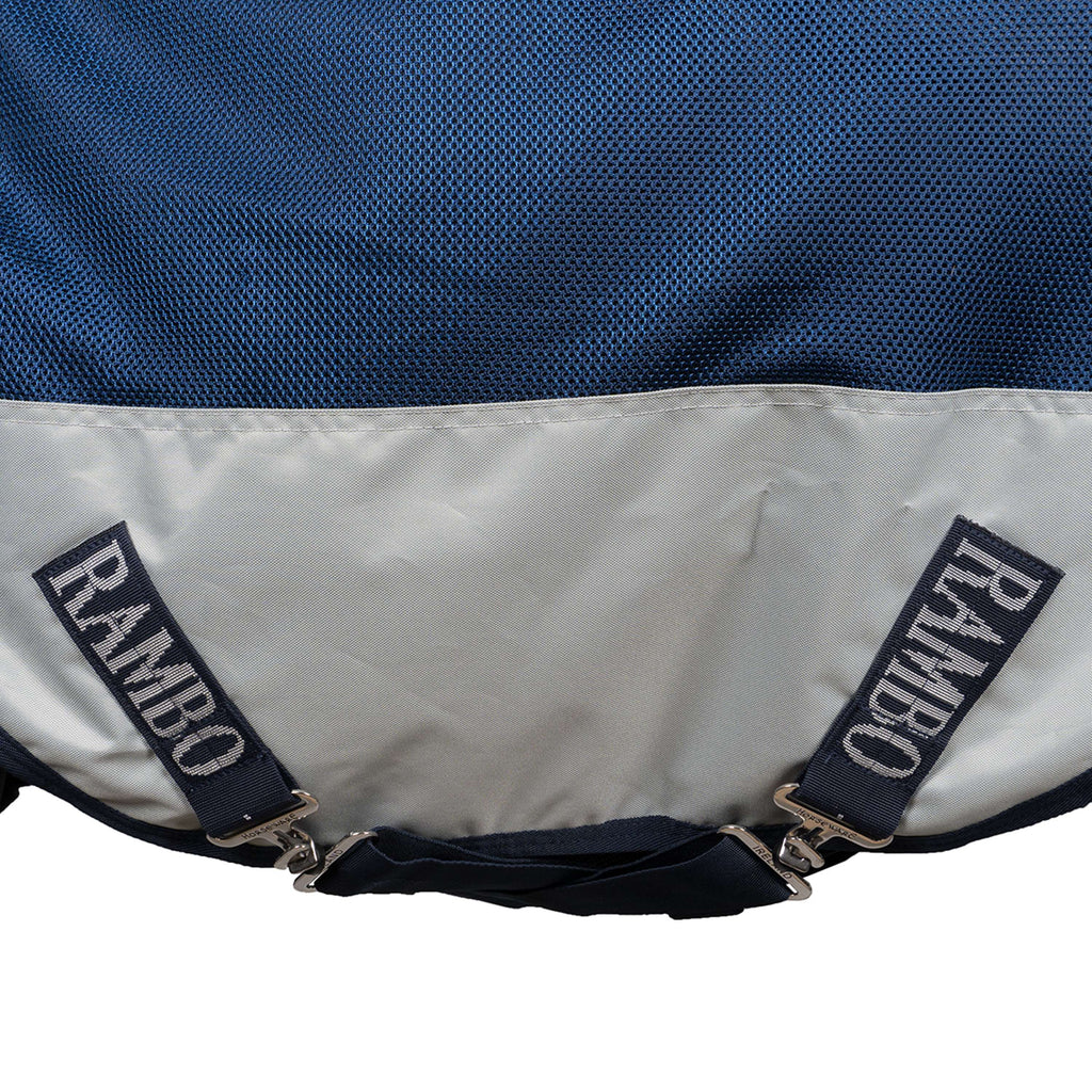 Rambo Chemise Turnout 0g Summer Series Marine/Gris