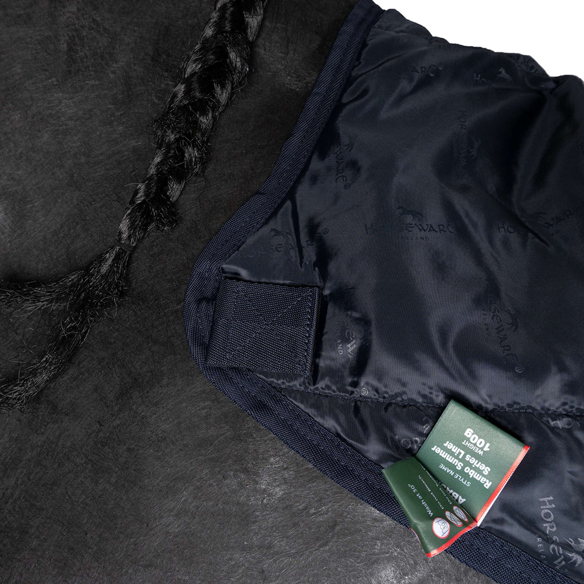 Rambo Chemise Turnout 0g Summer Series Marine/Gris