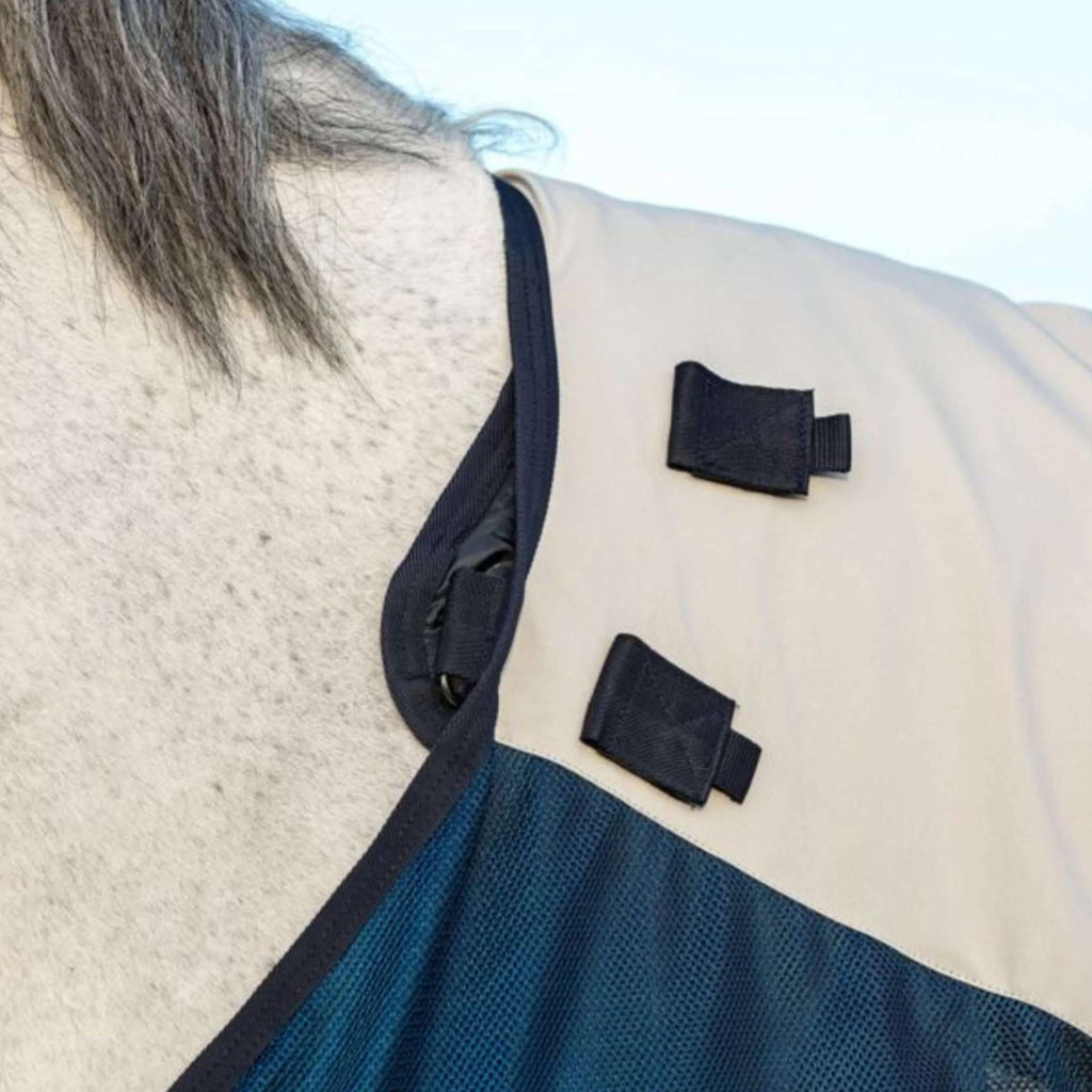 Rambo Chemise Turnout 0g Summer Series Marine/Gris