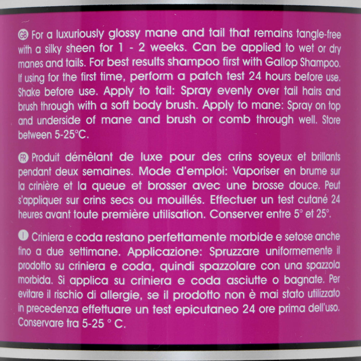 Après-shampoing pour crinière et queue Carr & Day & Martin Canter