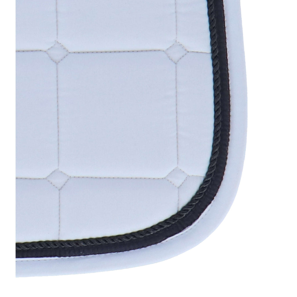 BR Tapis de Selle Xcellence Dressage Blanc/pierre