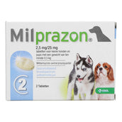 Milprazon Produit Vermifuge Chien 2,5mg