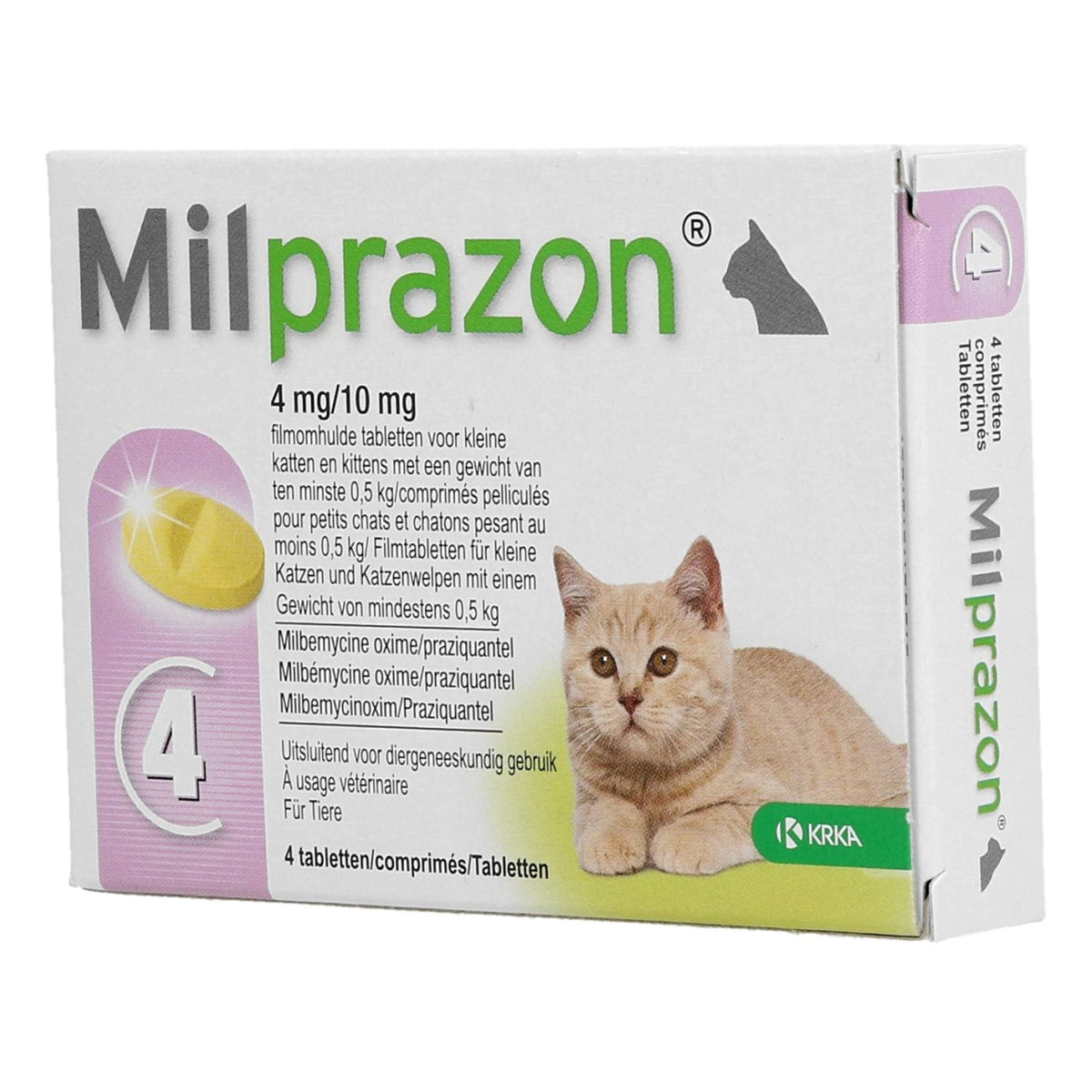 Milprazon Produit Vermifuge Chat 4mg