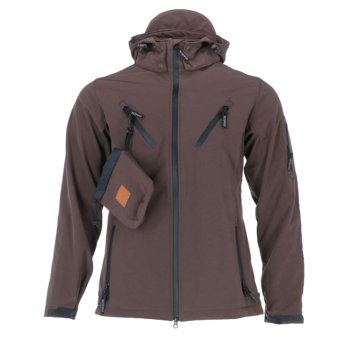 Scippis Gilet Yalata Marron