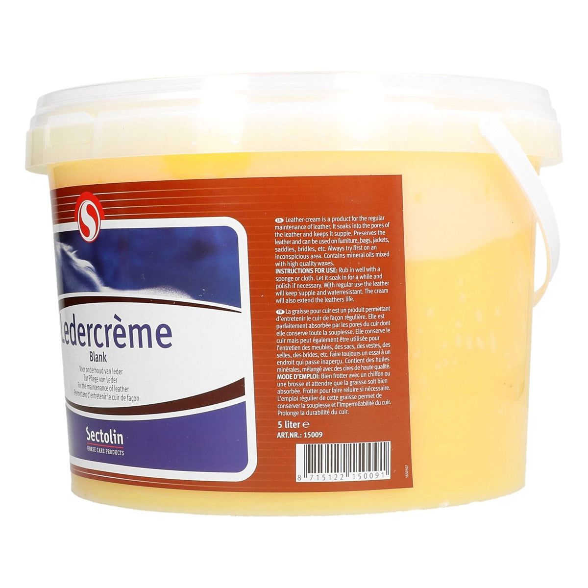 Sectolin Crème pour le Cuir Blanc