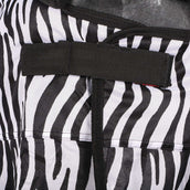 RugBe by Covalliero Couverture Anti-Mouches avec Couvre-cou Zèbre Zebra