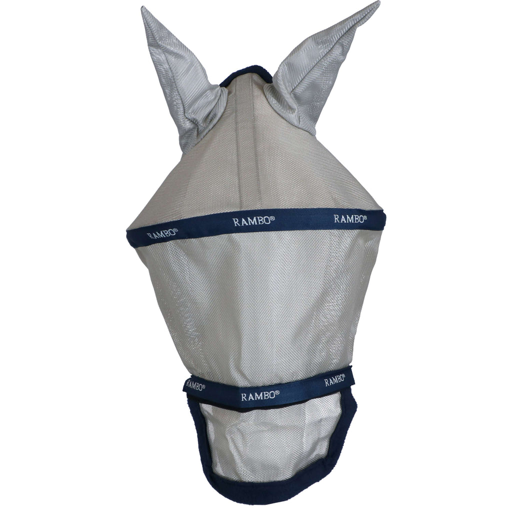 Rambo Fly Mask Plus Marin/Argente