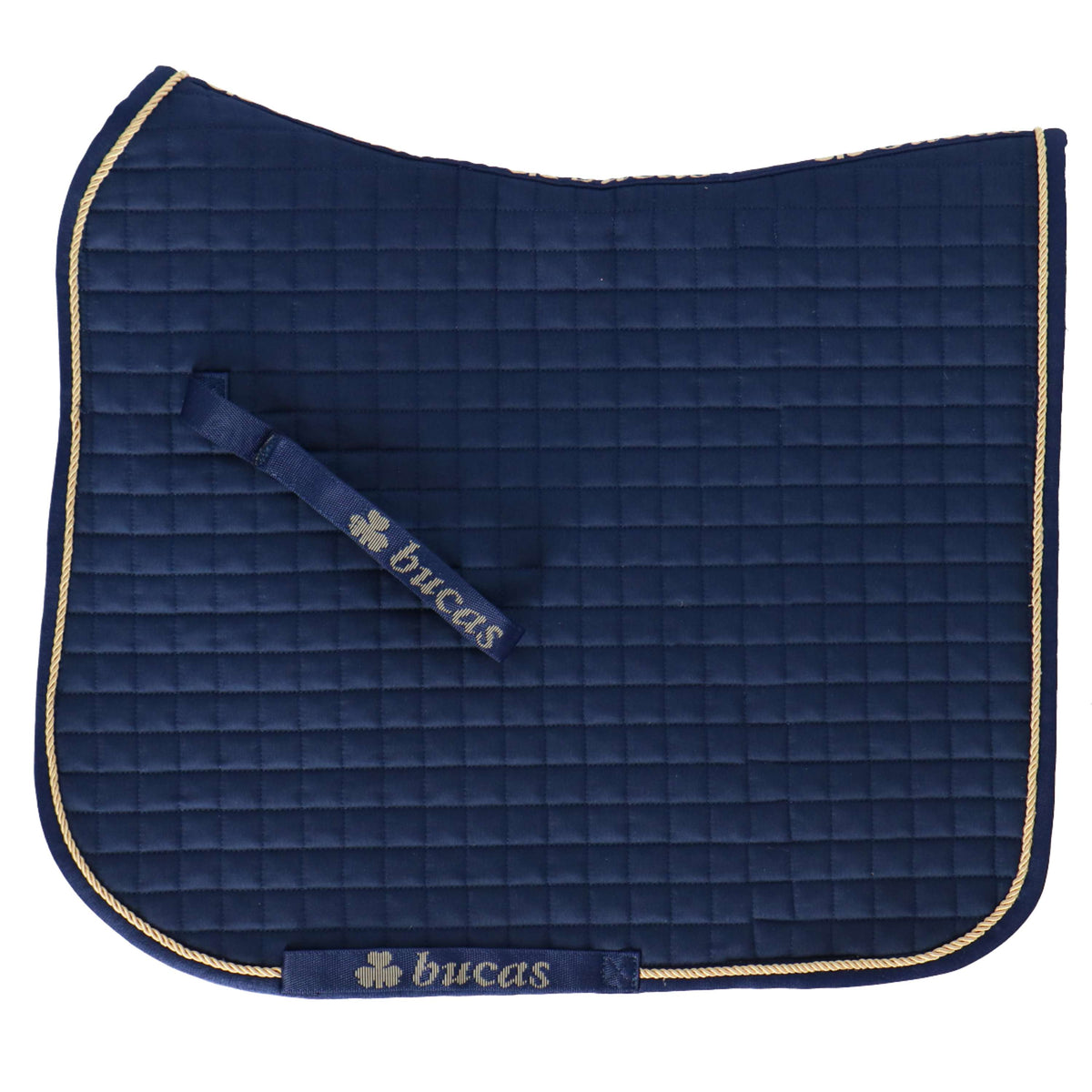 Bucas Tapis de Selle Max Dressage Marine/Or