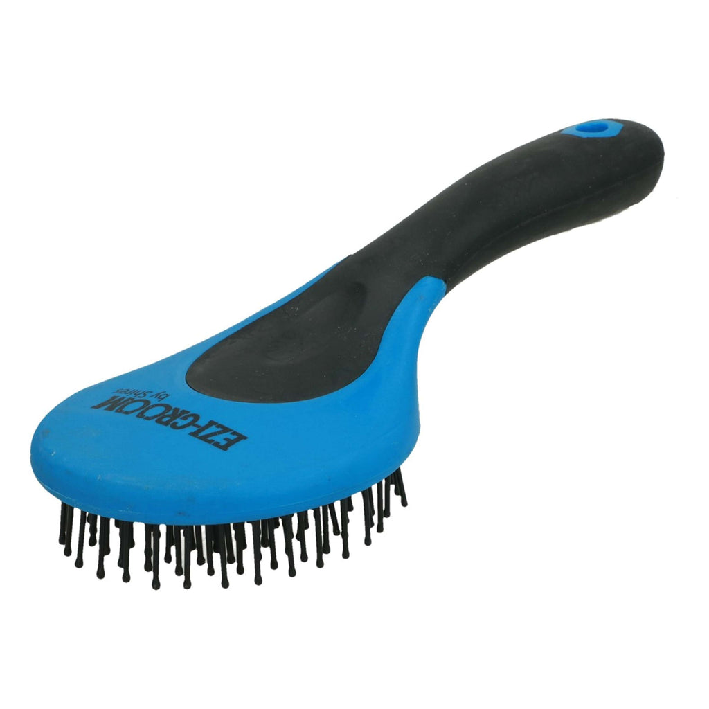 Ezi-groom by Shires Brosse Queue et Crinière Bleu Brillant