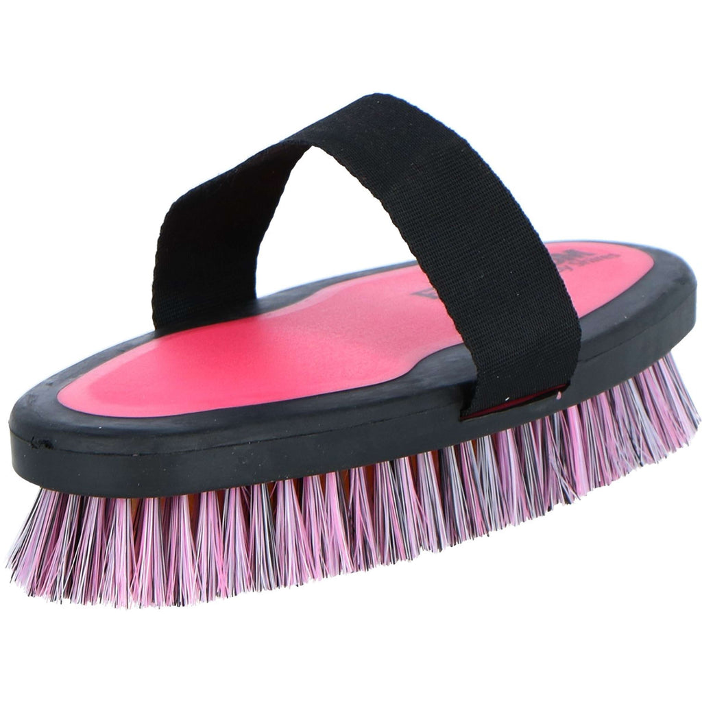 Ezi-groom by Shires Brosse pour Lavage/brosse de Netoyage Bright Pink