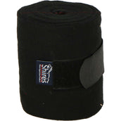 Shires Bandages Fleece Noir