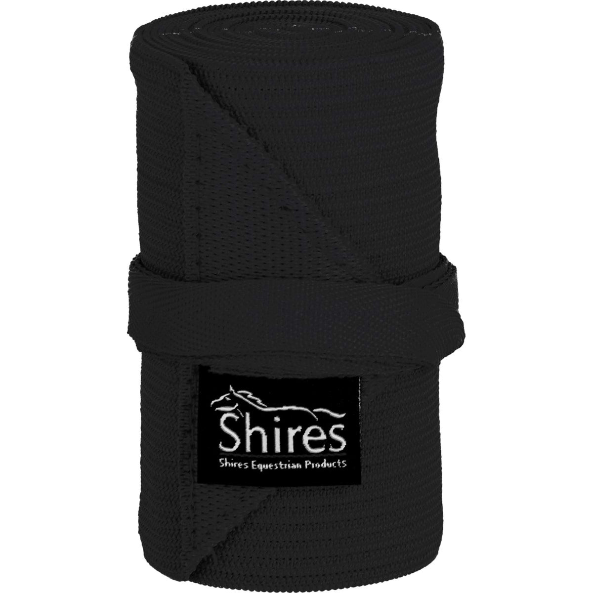 Shires Bandage/ruban pour Sport ou la Queue Noir