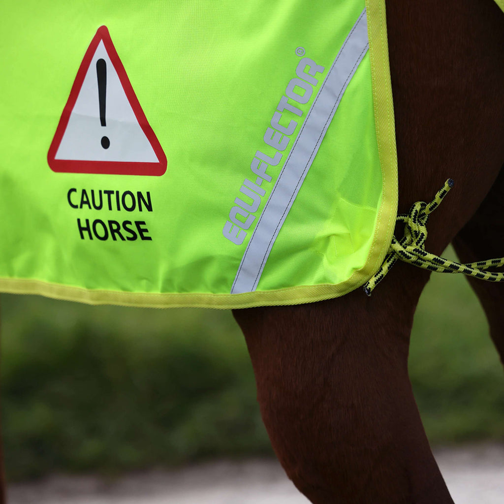 Equi-Flector by Shires Couvre-reins Mesh Réfléchissant Jaune