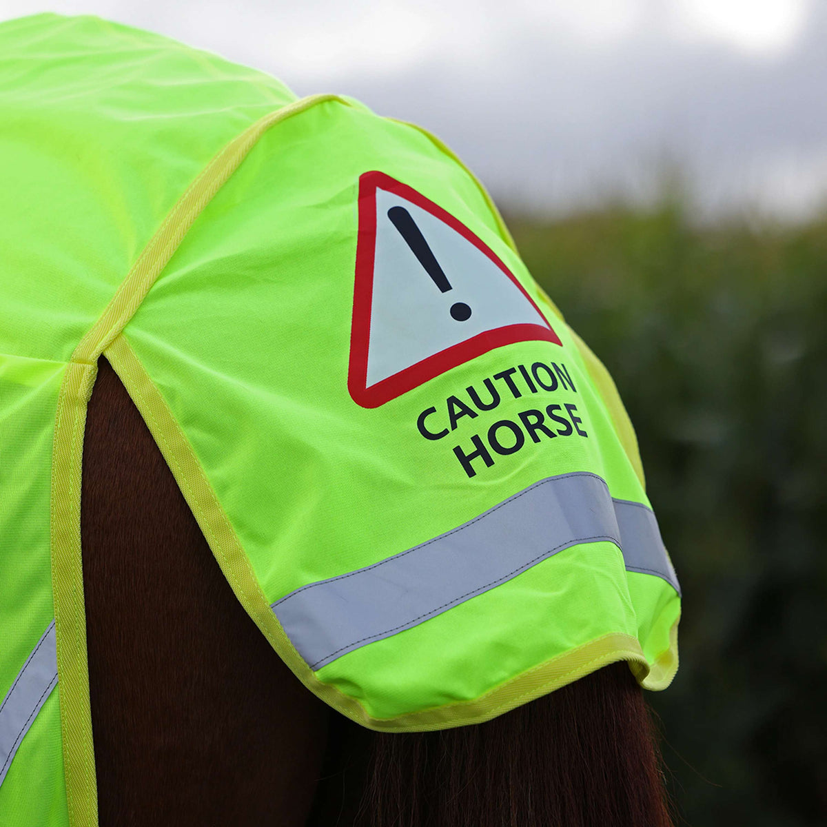 Equi-Flector Couvre-reins Mesh Réfléchissant Jaune