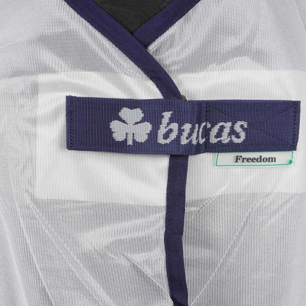 Bucas Freedom Fly Sheet Full Neck Argent