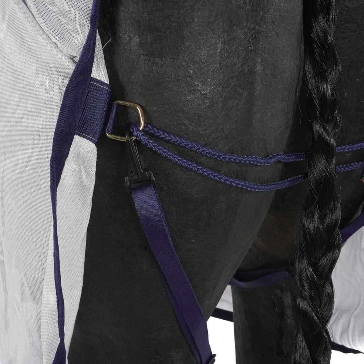 Bucas Freedom Fly Sheet Full Neck Argent