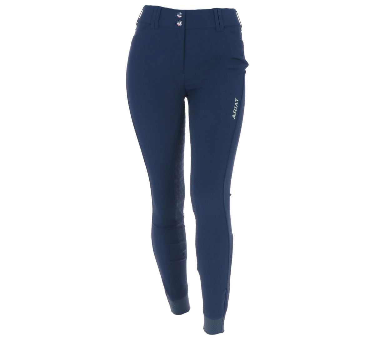 Ariat Pantalon d'Équitation Tri Factor Femme Poignée Siège Compléte Marin