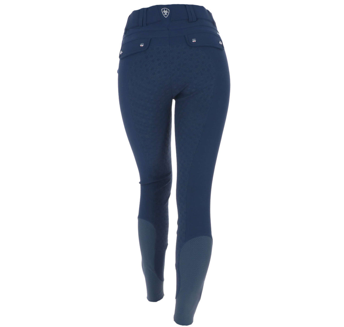 Ariat Pantalon d'Équitation Tri Factor Femme Poignée Siège Compléte Marin