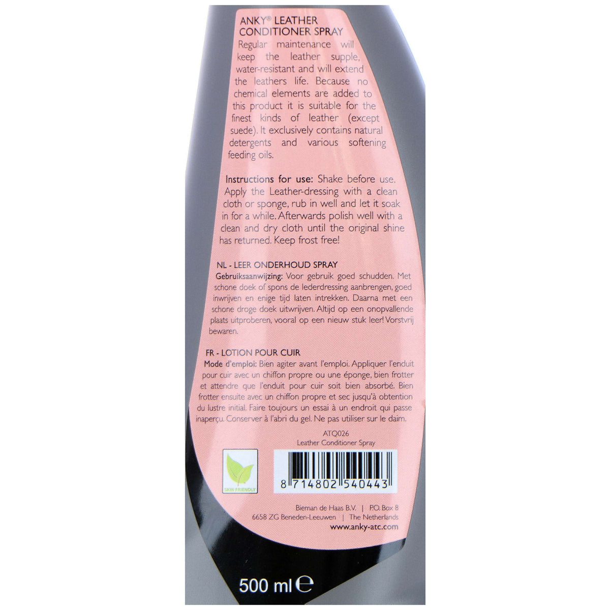 ANKY Spray Revitalisant pour Cuir 500ml