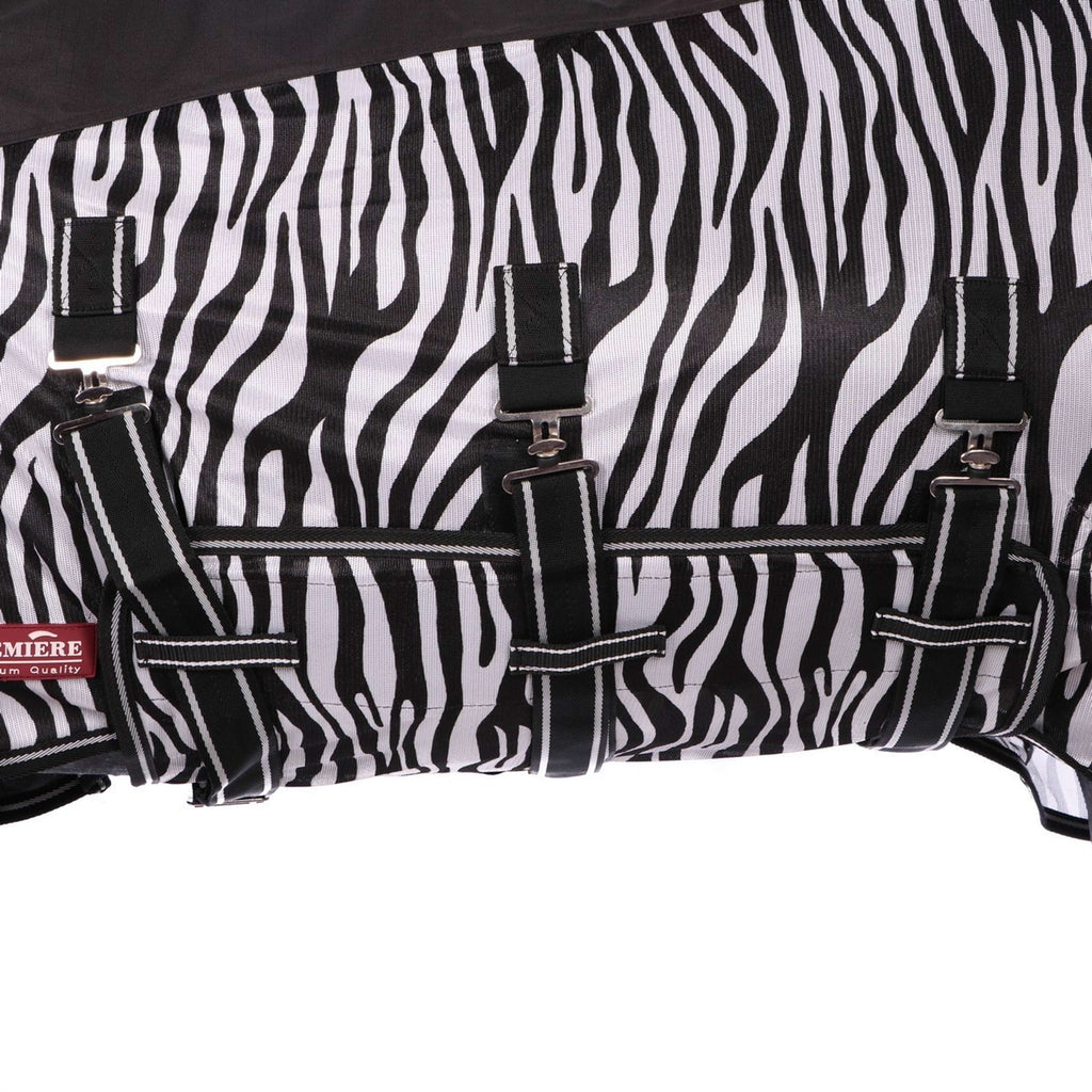 Premiere Couverture d'Été 3 in 1 Couvre-cou Fixé Rabat Ventral 0g Zebra
