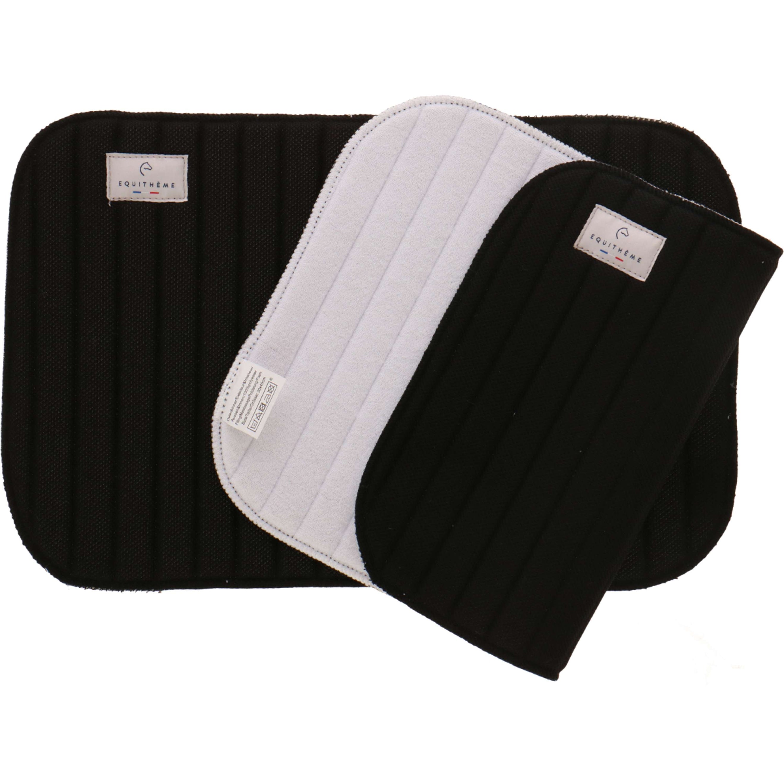 EQUITHÈME Sous-Bandes Cooldry Noir EQUITHÈME Sous-Bandes Cooldry Noir