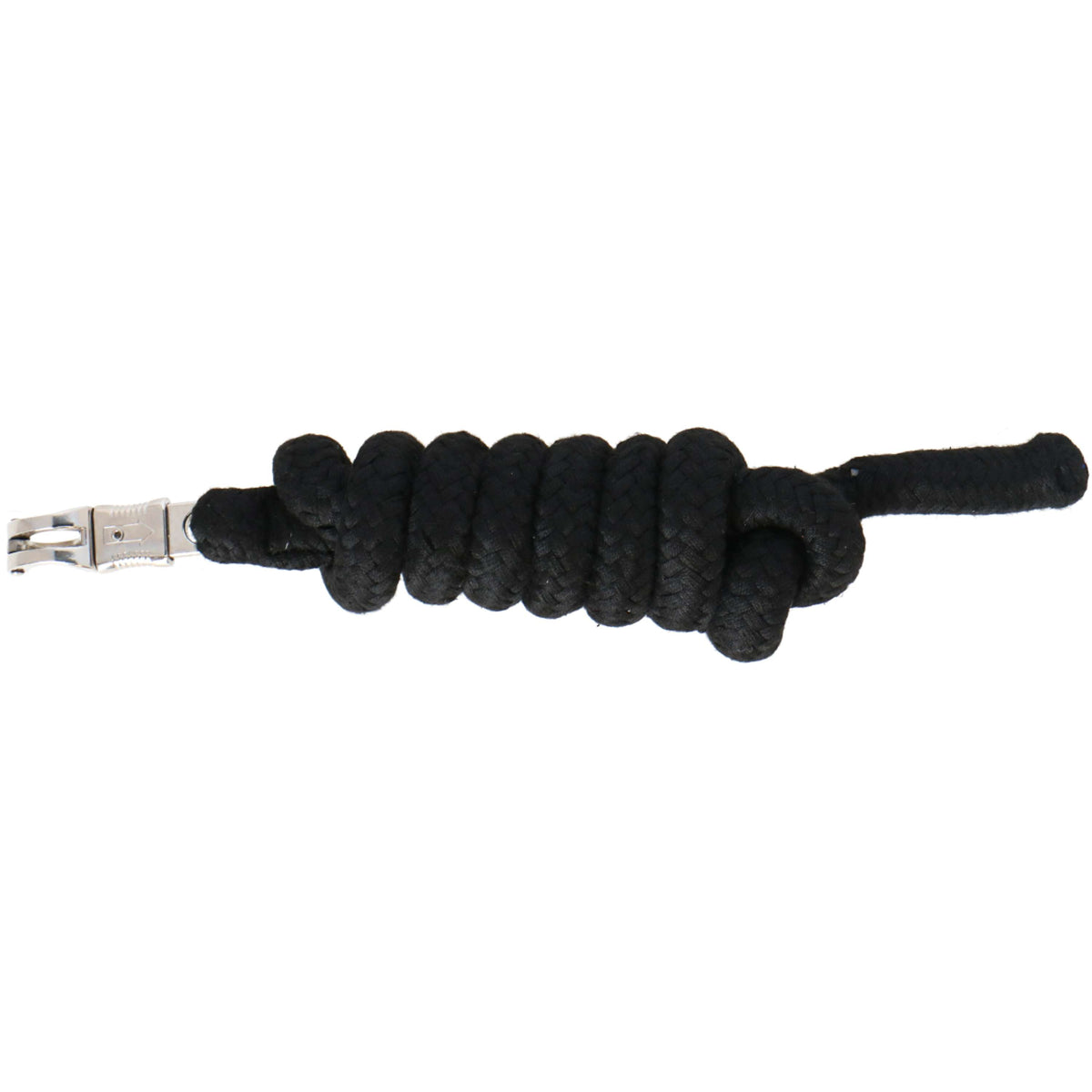 Kerbl Corde Coton avec Crochet Panique Noir