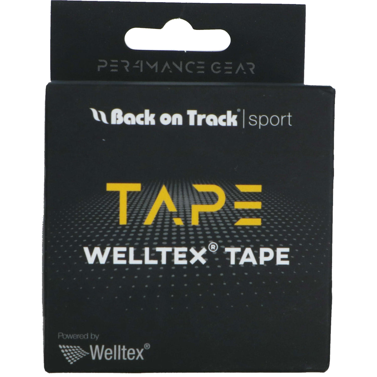 Back on Track P4G Welltex Ruban Adhésif Weltex Noir