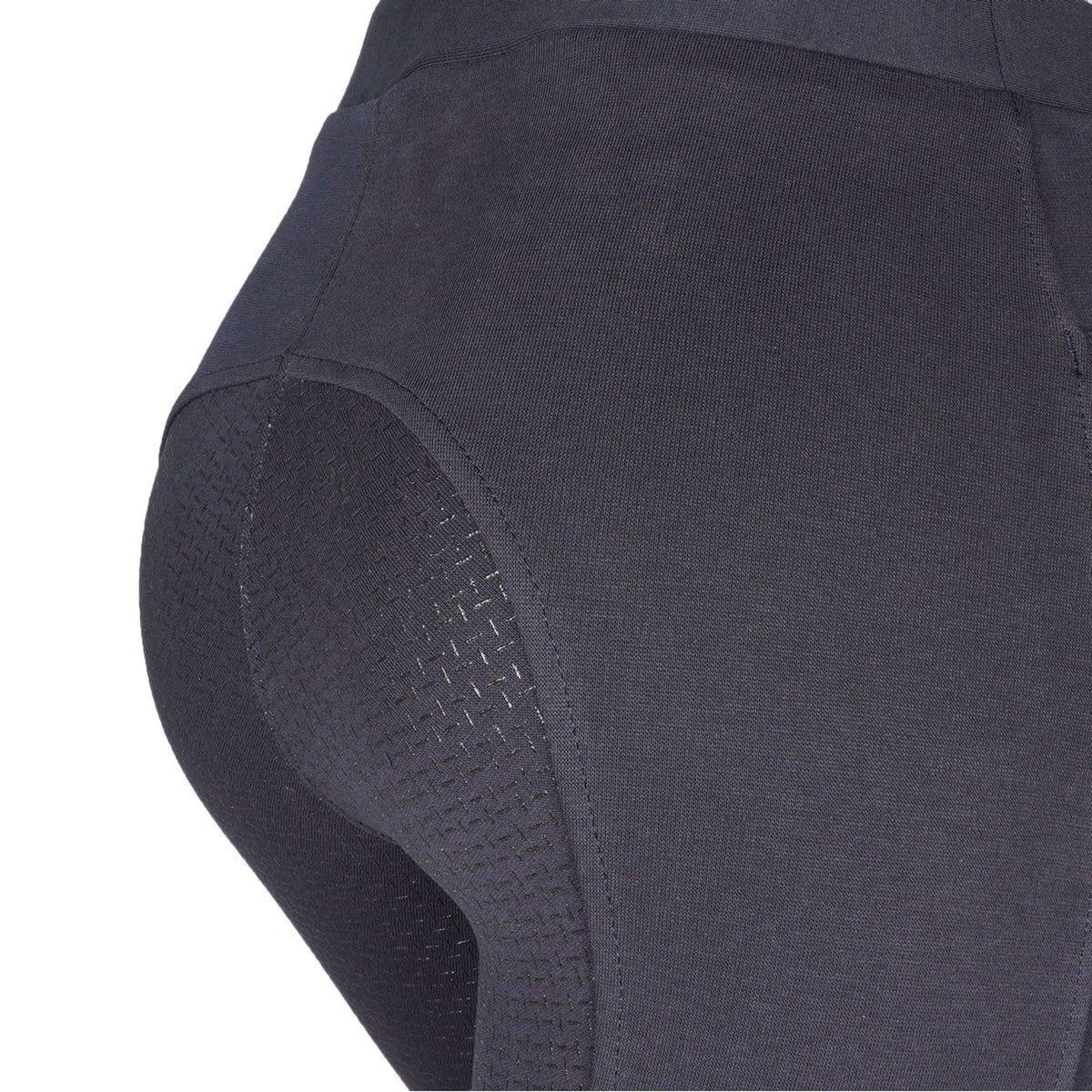 HKM Legging d'Équitation Yvi Silicones Fond Peau Bleu foncé