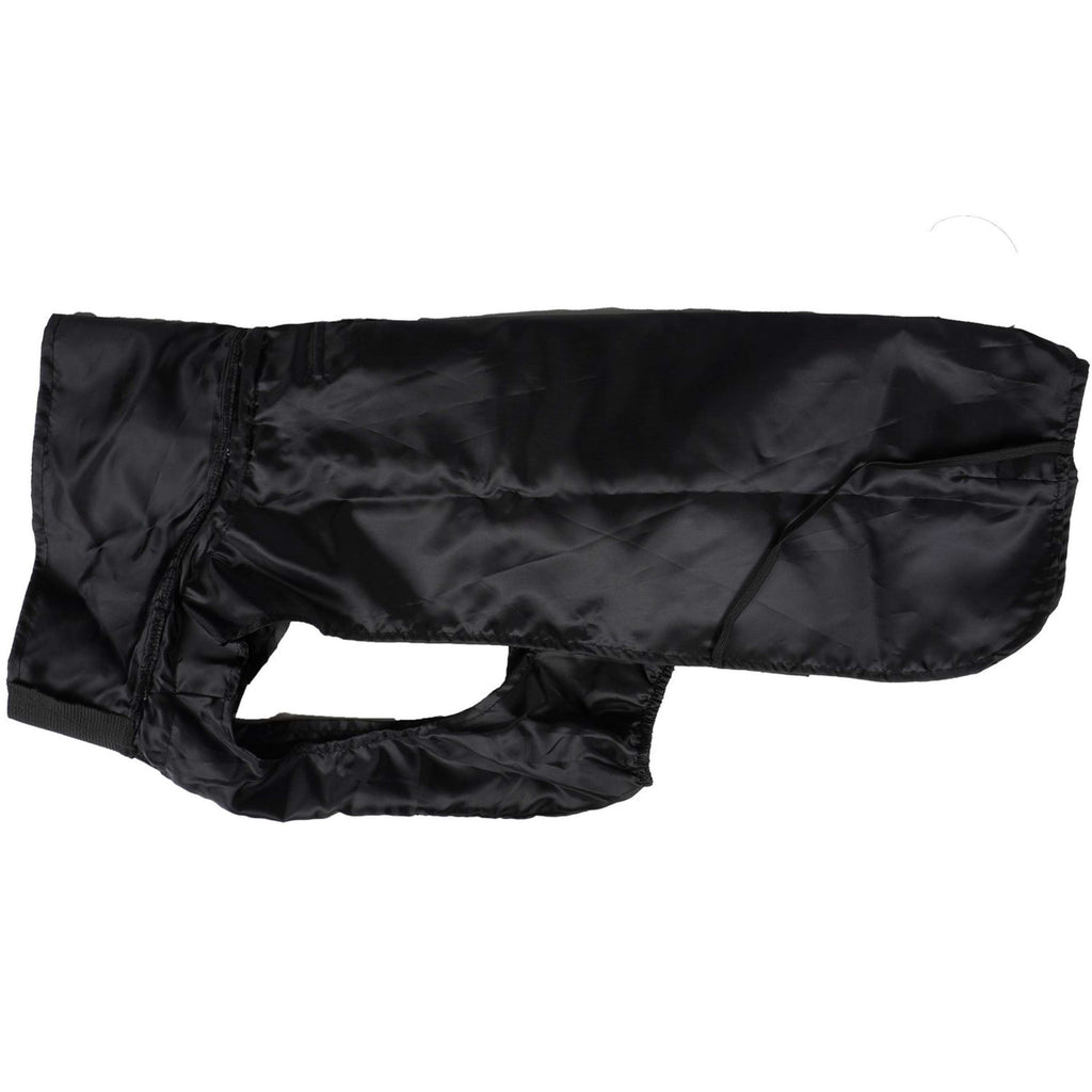 Covalliero Couverture de Pluie pour Chien Forks Noir