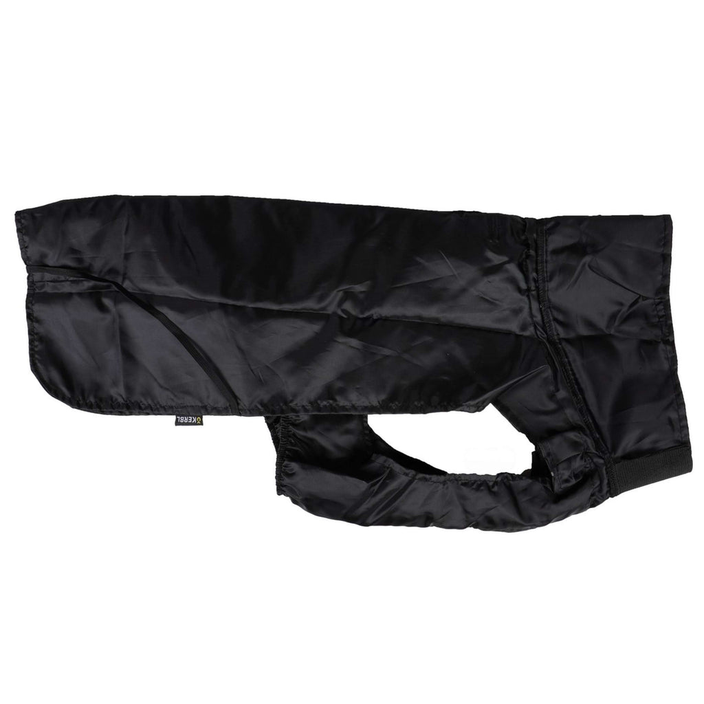 Covalliero Couverture de Pluie pour Chien Forks Noir