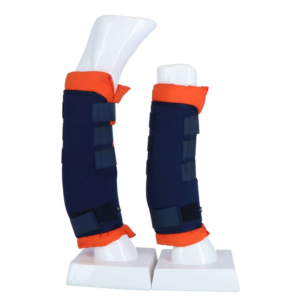 HORKA Guêtres de Transport/Écurie Bleu/Orange