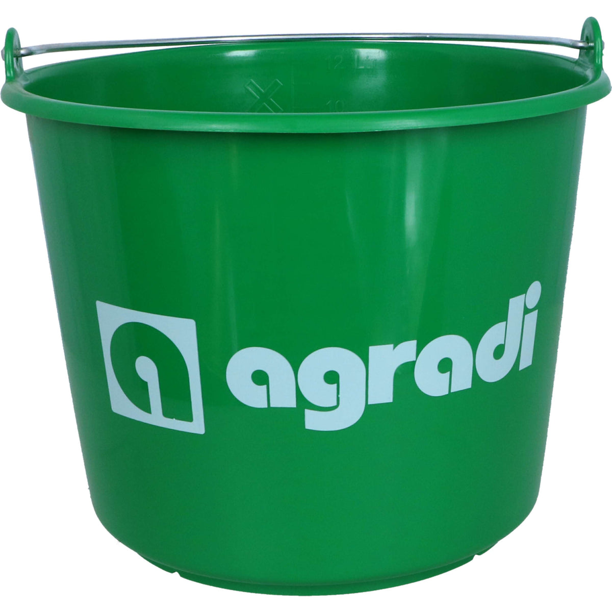 Agradi Seau avec Logo Vert 12L Vert