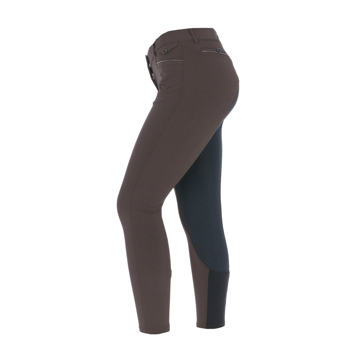 Euro-Star Pantalon d'Équitation Arielle FullGrip Mocca