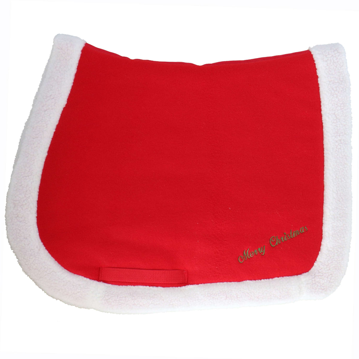 Tapis de selle point sellier classique rouge & blanc Pénélope Leprevost Tapis de selle point sellier classique rouge & blanc Pénélope Leprevost