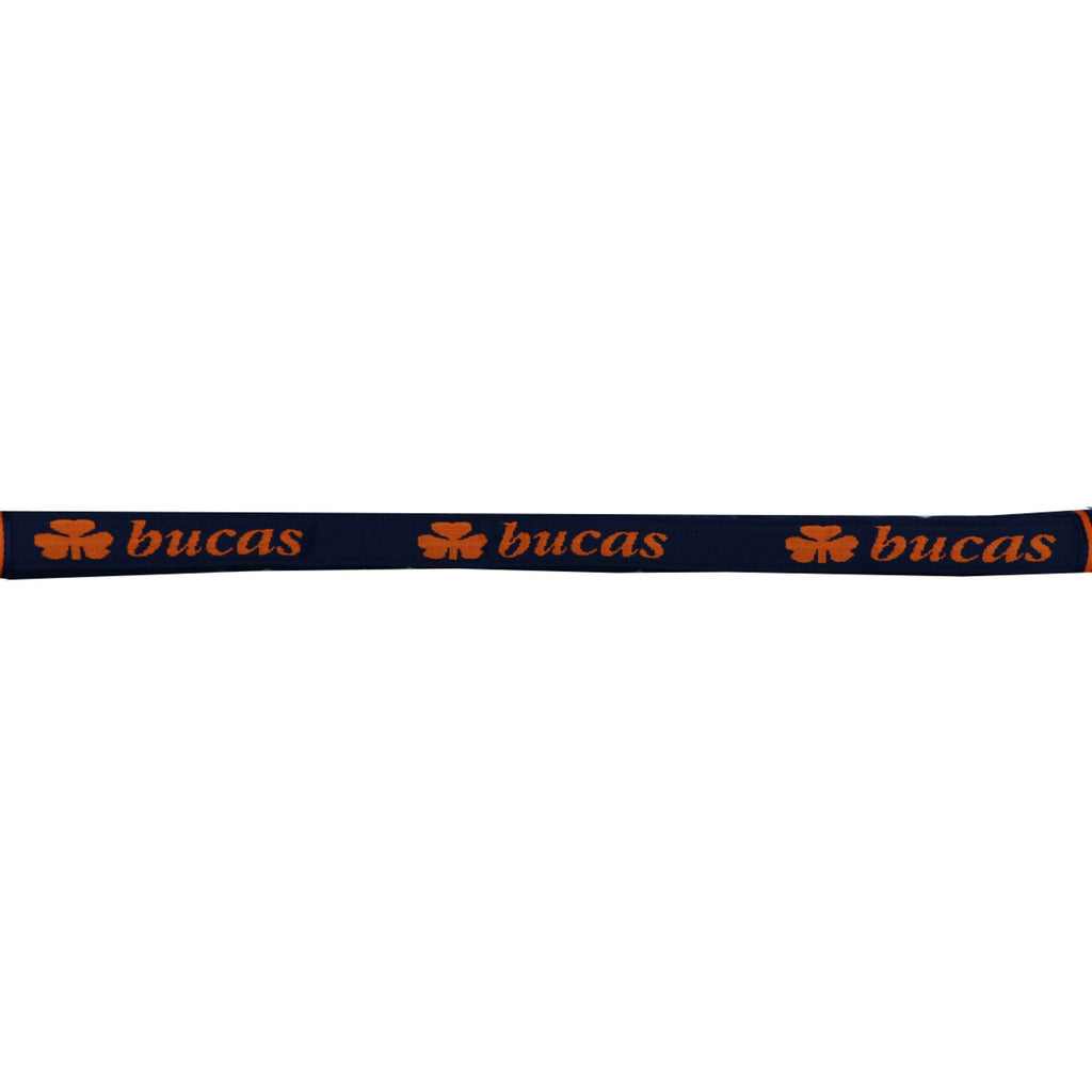 Bucas Therapy Tapis de Selle Dressage Bleu Marine/Orange