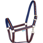 Bucas Licol Dublin Bleu Marine/Orange
