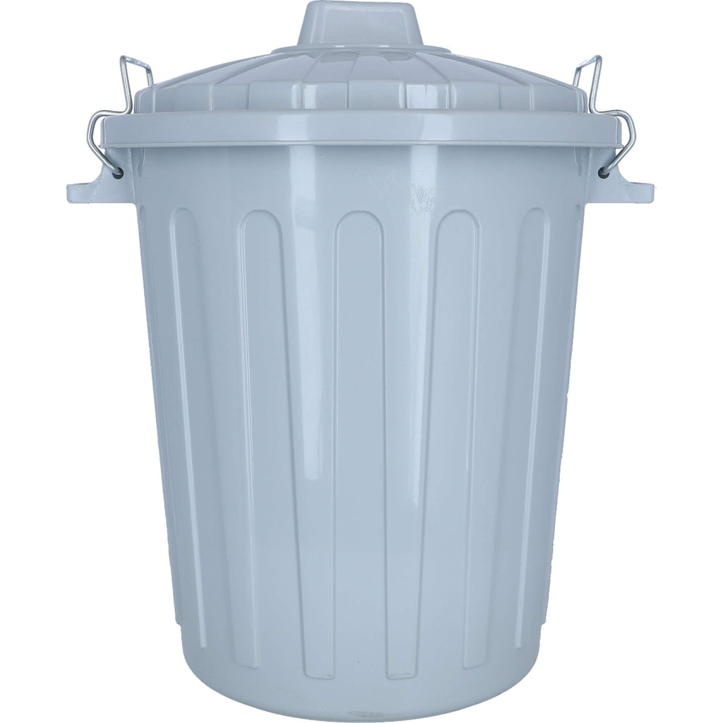 Curver Tonneau d'alimentation avec couvercle Gris