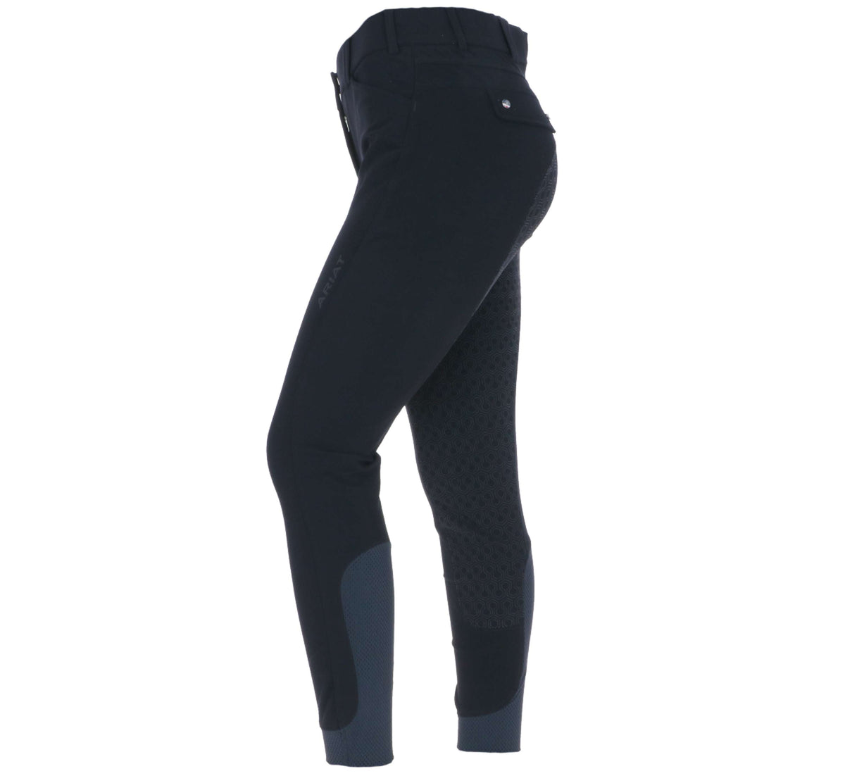 Ariat Pantalon d'Équitation Tri Factor Femme Poignée Siège Compléte Noir