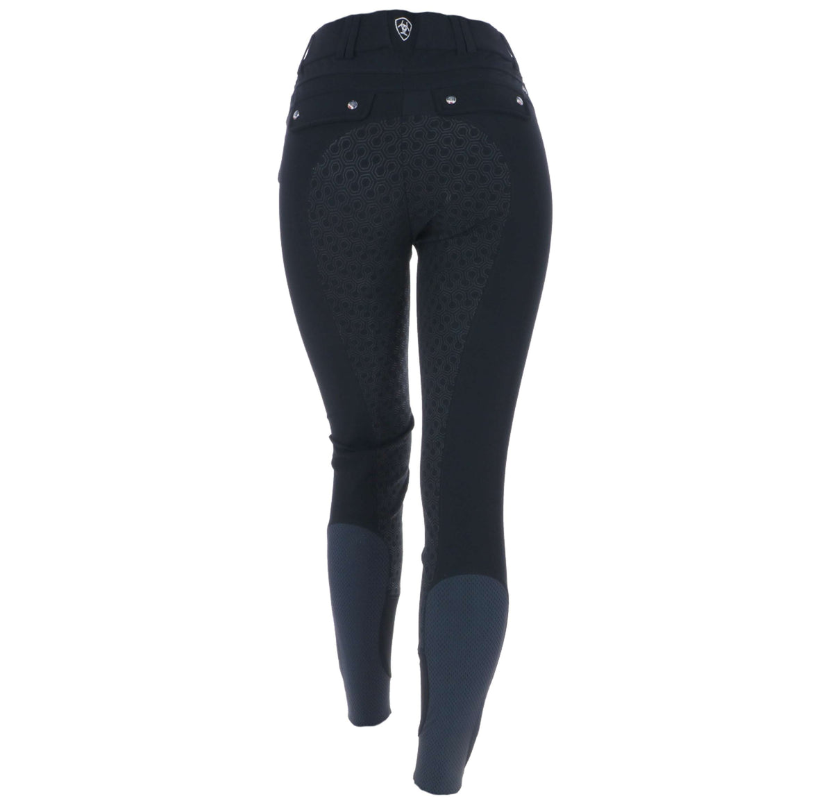 Ariat Pantalon d'Équitation Tri Factor Femme Poignée Siège Compléte Noir