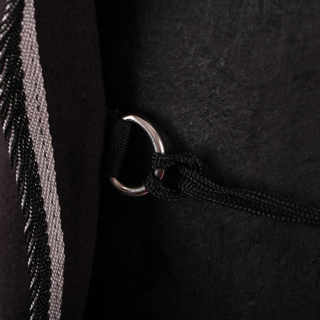 Riding World Couvre-reins Fleece Noir/Gris