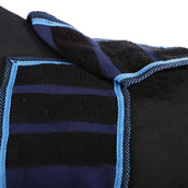 Riding World Couvre-reins Fleece Marin/bleu clair