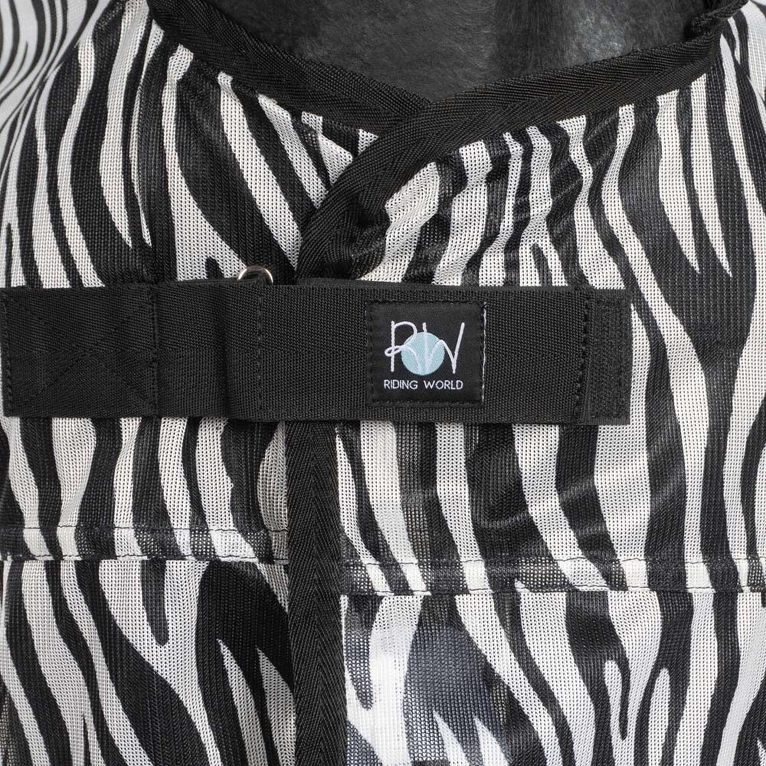 Riding World Couverture Anti-Mouches Combo Zebra Riding World Couverture Anti-Mouches Combo Zebra
