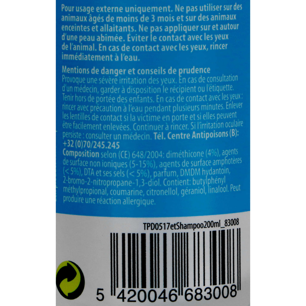 TPD Stop Puces & Tiques Shampoo