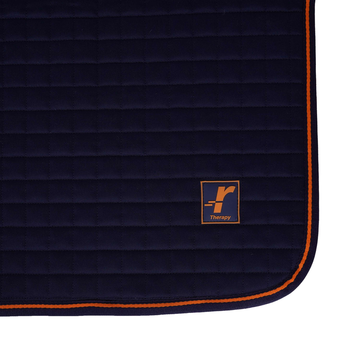 Bucas Therapy Dog Bed Bleu Marine/Orange