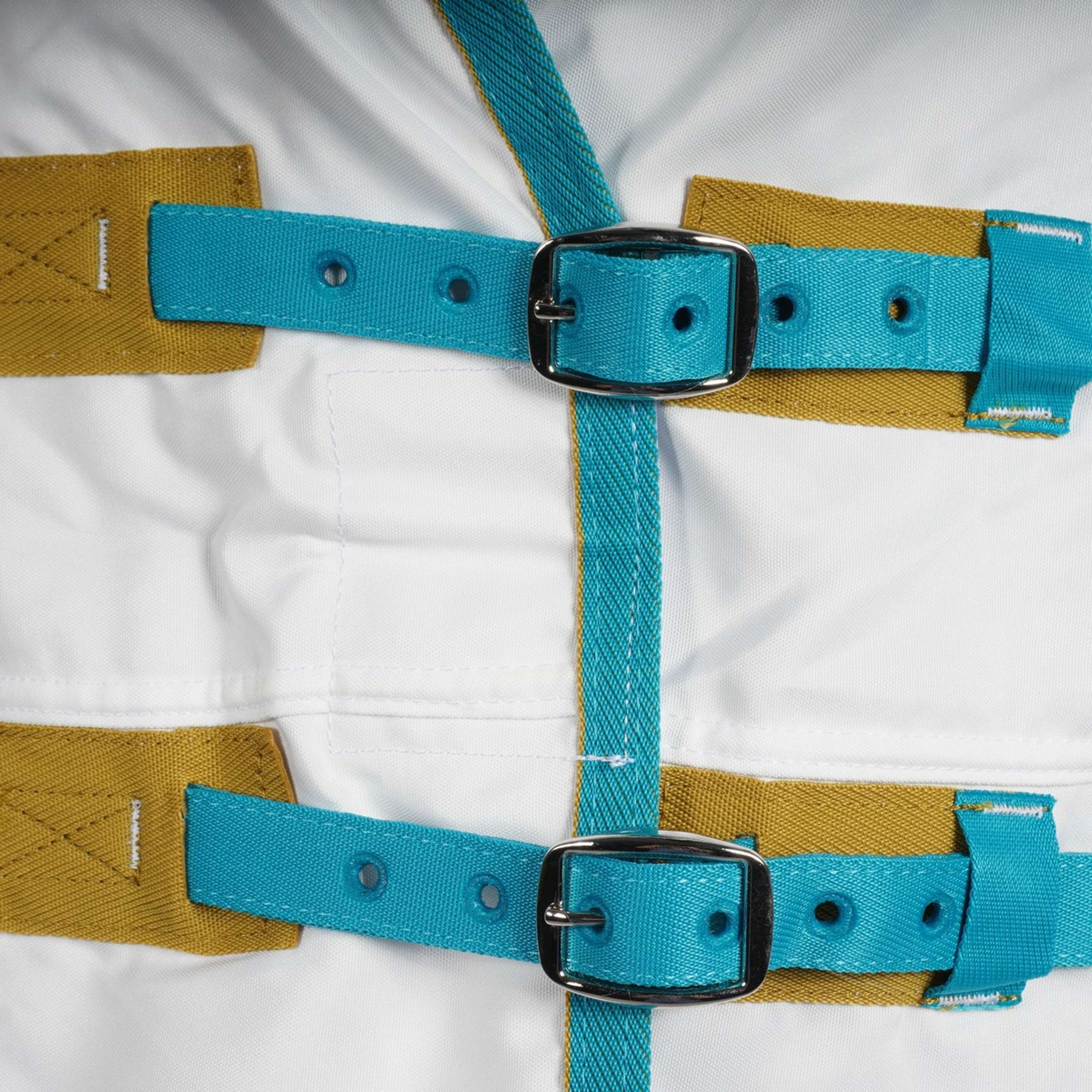 Tempest Plus by Shires Couverture Anti-Eczema Sweet-Itch Combo Blanc Tempest Plus by Shires Couverture Anti-Eczema Sweet-Itch Combo Blanc