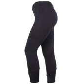 Saddlehugger by Shires Pantalon d'Équitation Knee Patch Femme Noir