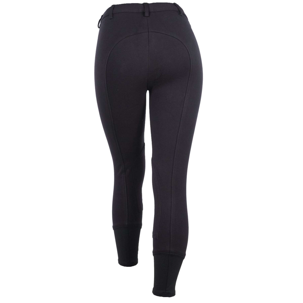 Saddlehugger by Shires Pantalon d'Équitation Knee Patch Femme Noir