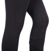 Saddlehugger by Shires Pantalon d'Équitation Knee Patch Femme Noir