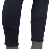 Saddlehugger by Shires Pantalon d'Équitation Knee Patch Femme Marin